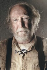 SCOTT WILSON signed Autogramm 20x30cm THE WALKING DEAD in Person autograph COA