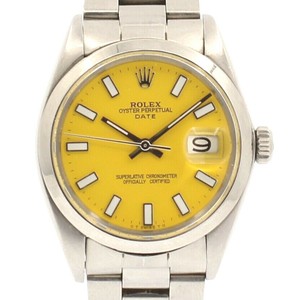 rolex yellow dial