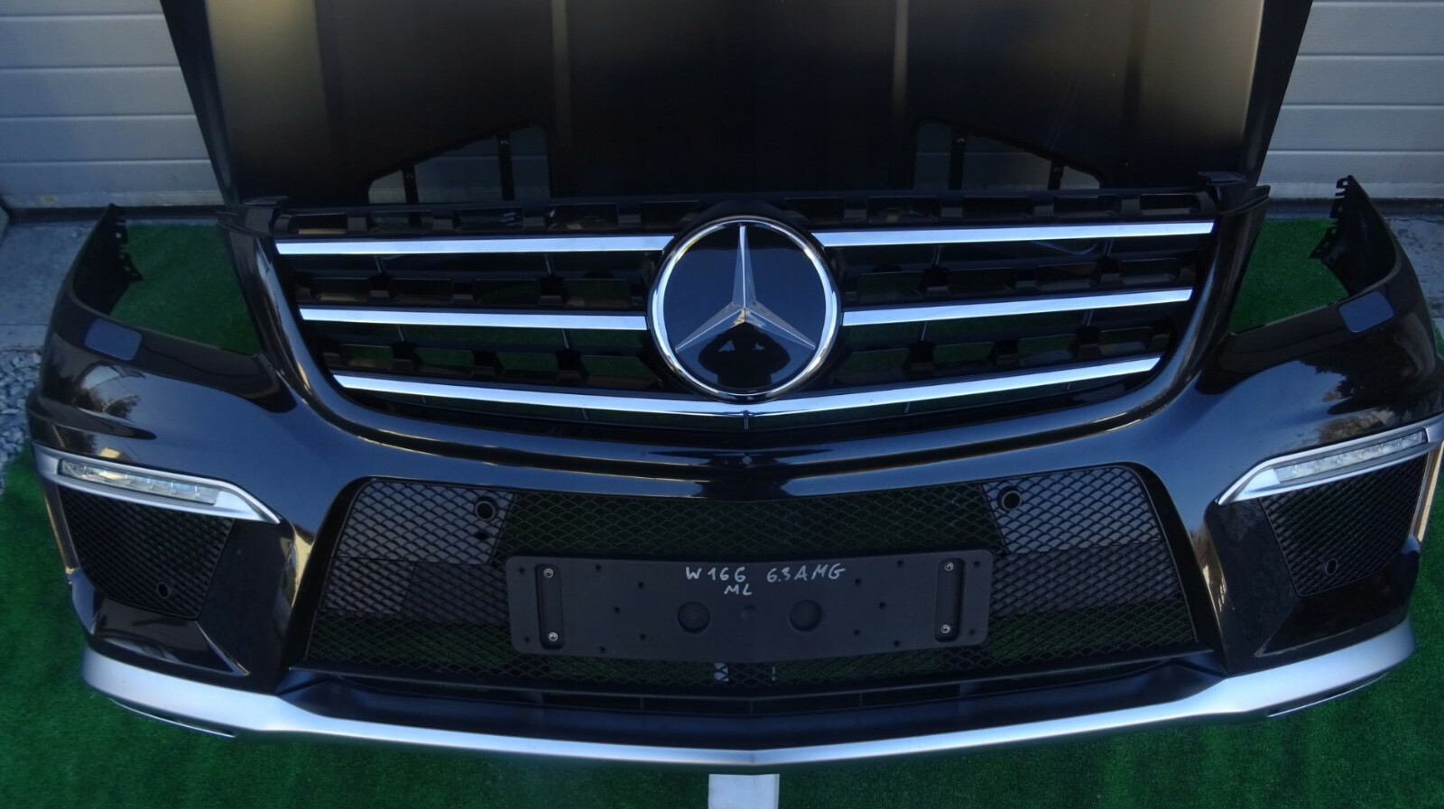 MERCEDES ML W166 6.3 AMG BUMPER FRONT OEM 63 AMG | eBay 