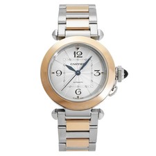 Cartier Pasha De Cartier Watch 35mm W2PA0008 Silver Dial