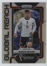 2022 Panini Prizm World Cup Qatar Global Reach Silver Mason Mount #29 0jo2