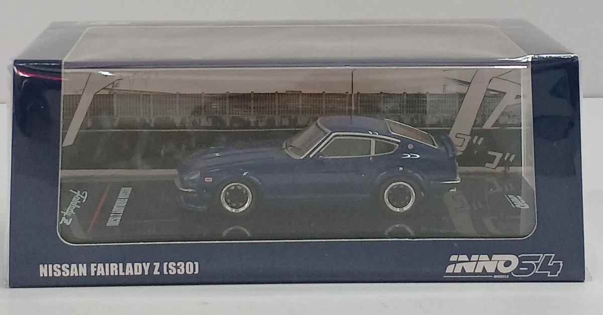 INNO64 NISSAN FAIRLADY Z (S30) DARK BLUE METALLIC | eBay