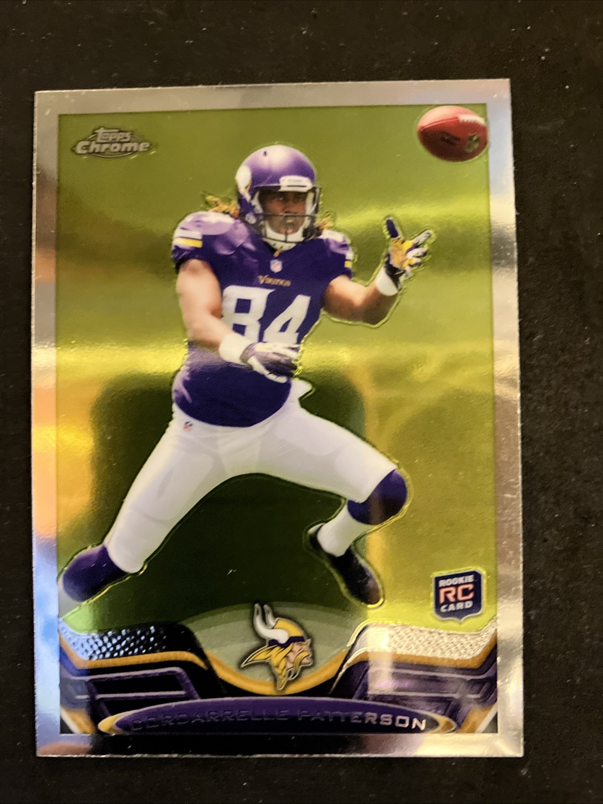 2013 Topps Chrome #19 Cordarrelle Patterson RC Rookie Minnesota Vikings