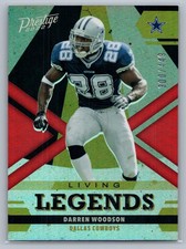 2022 Panini Prestige #LL-13 Darren Woodson Living Legends Xtra Points Red #/449