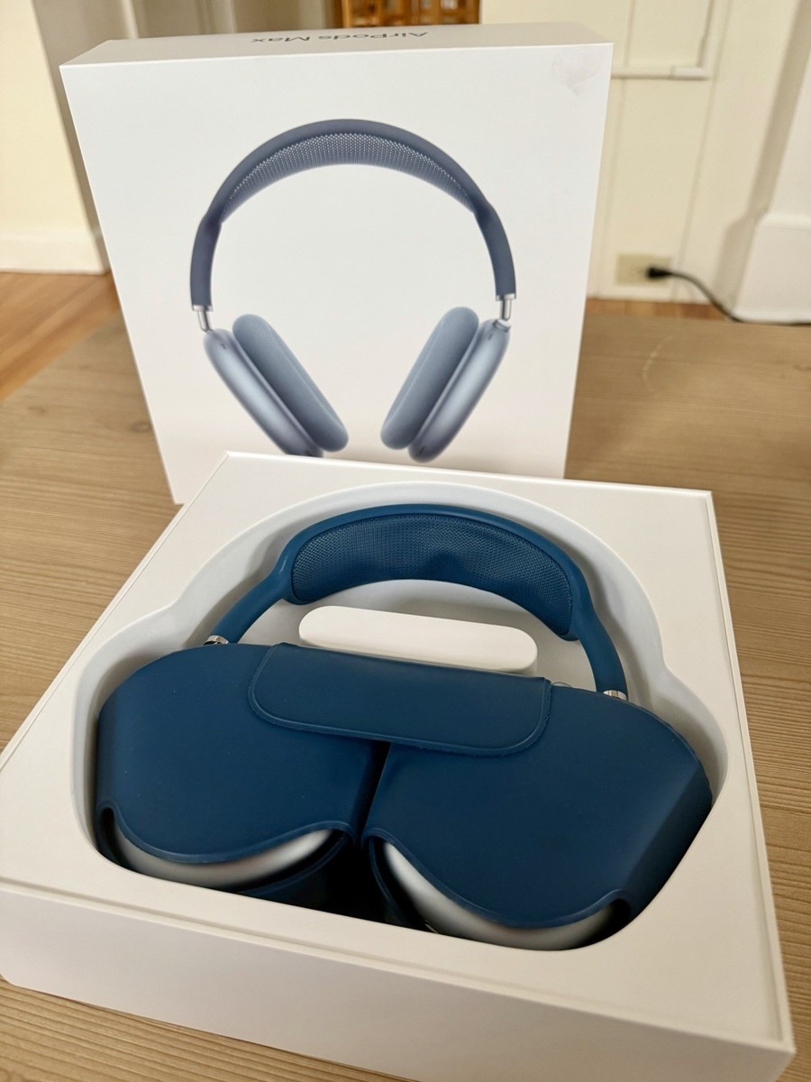Apple AirPods Max A2096 (1st Gen Lightning) – Blue w/ Box
