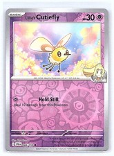 LILLIE'S CUTIEFLY 066/159 REVERSE HOLO JOURNEY TOGETHER POKEMON TCG CARD