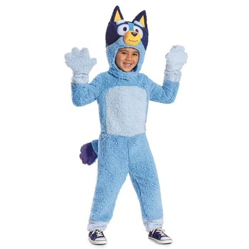 DISGUISE BLUEY DELUXE TODDLER BLUEY COSTUME, CHOOSE SIZE *NEW