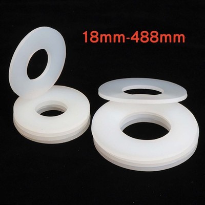 Flanschdichtung Flachdichtung Silikon Gummi Dichtung 3mm Stärke Flach Dichtung