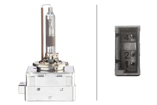 HELLA 8GS 007 949-501 Bulb, headlight