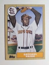 Satchel Paige 2022 TOPPS ARCHIVES #210 St. Louis Browns