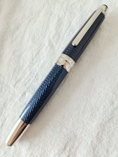 Montblanc Meisterstuck 146 Blue Hour Fountain Pen With Box