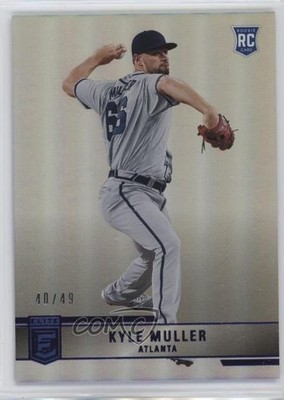 2022 Panini Chronicles Elite Purple 40/49 Kyle Muller #13 Rookie RC 10k8