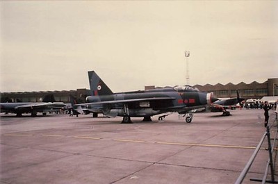 Foto English Electric Lightning Militärflugzeug ca. 9 x 13cm - 9d3102g
