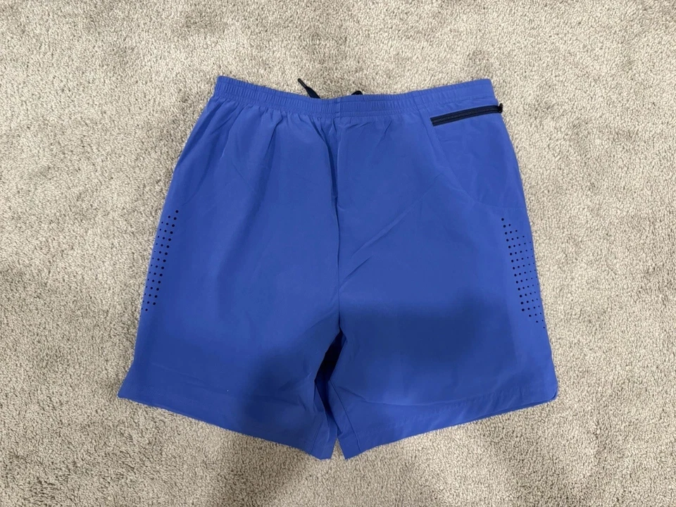 RLX Ralph Lauren Blue Lined Drawstring Vented Training Golf Shorts Mens Large - Image 3 of 3