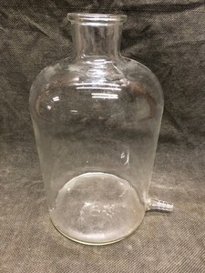 PYREX 4000ml Aspirator Vacuum Bottle Bottom Sidearm, Filter