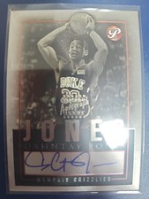 🏀 DAHNTAY JONES 2003-04 Topps Pristine Autograph Issue AUTO On Card RC 