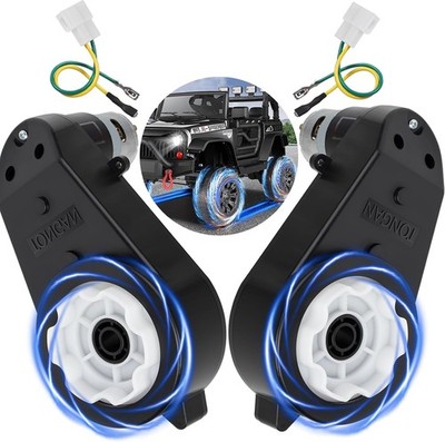 24v Motor-50000RPM for Power Wheels,RS555 High-Speed Steel Gears Motor Gearbox