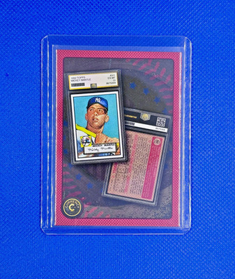 2025 Cardsmith Smith Currency Series 5 #118 - 1952 Mickey Mantle SP Red Border