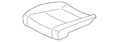 Genuine Volkswagen Seat Cushion Pad 3CN-881-375-A