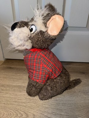 Walt Disney Store selten gestempelt Jock Hund weicher Plüsch Teddy Kuscheltier