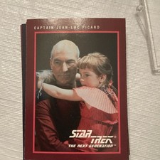 Impel Star Trek The Next Generation Captain Jean-Luc Picard Card #124