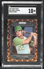 2023 Panini Prizm Giraffe Tony LaRussa La Russa #291 SGC 10 GEM HOF b4d