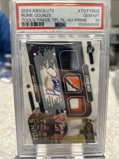 2024 Panini Absolute -Tools of the Trade Triple Autographs Rome Odunze Prime /25