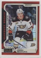 2018 O-Pee-Chee Platinum Marquee Rookies Red Prism 112/199 Josh Mahura #189 0w6