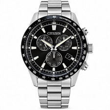 Citizen BL5614-59E Collection Black Dial Perpetual Calendar Alarm Men's Watch