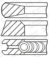 Goetze Engine Kolbenringsatz Goetze Diamond Coated® 08-432700-00