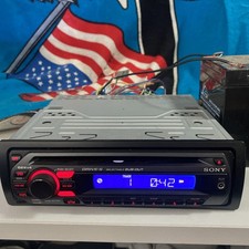 SONY CDX-GT120 Car Stereo W 52wx4 Faceplate T...