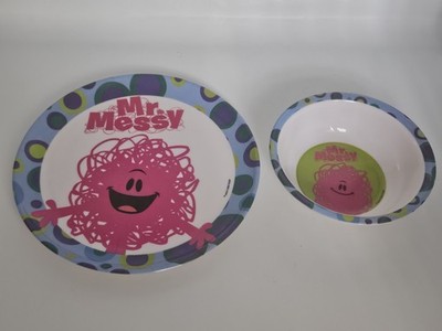 Mr Messy kleiner Teller & Schale von Euromark