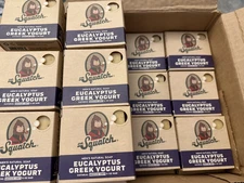 Lot of 12 Dr.Squatch Eucalyptus Greek Yogurt Men's Natural Soap 5 oz Free Ship