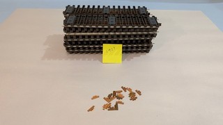 LIONEL POSTWAR ORIG 1957 SUPER O STRAIGHT TRACK (BS102)....TK