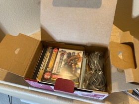 Sega Saturn Modem HSS-0127 CIB Unused 3 Discs VF Remix Pad Nifty NTSC-J