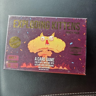 EXPLODING KITTENS (Party Pack) 2-10 Players Card Game Brand New Sealed 