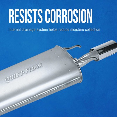 Exhaust Muffler Assembly-Quiet-Flow Walker 54637 for sale online
