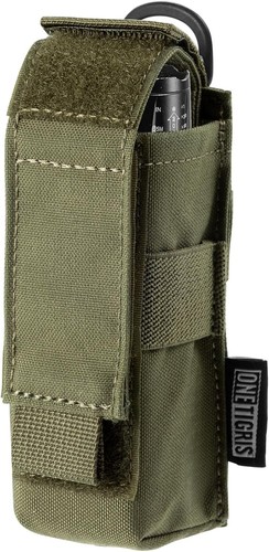 OneTigris OD Green - Flashlight Holster Flashlight Holder Molle Tactical - BU