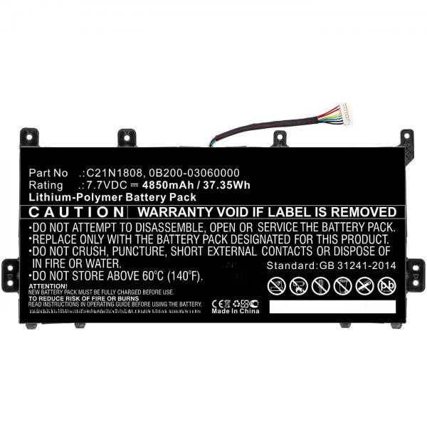 CoreParts MBXAS-BA0258 ricambio per laptop Batteria (Laptop Battery for Asus - 3