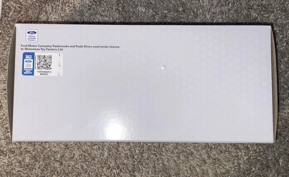 1970 Ford Mustang Boss 429 Light Blue 1/24 Diecast  - Image 3 of 4