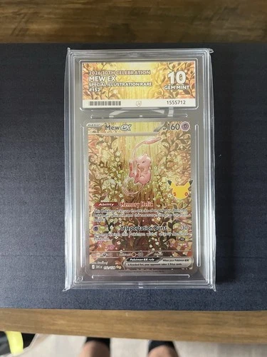 2026 30th Celebration Mew SIR 152/128 Special Illustration Rare Holo ACE 10