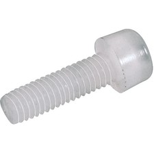 Image of Toolcraft Hexagonal Cylinder Head Screws DIN 912 Polyamide M5 x 20mm Pack Of 10