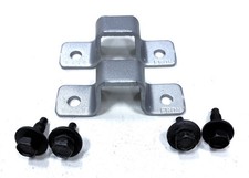 Pair 1971-1973 Mustang Cougar Seat Back Release Catch Brackets Bolts Oem Ford