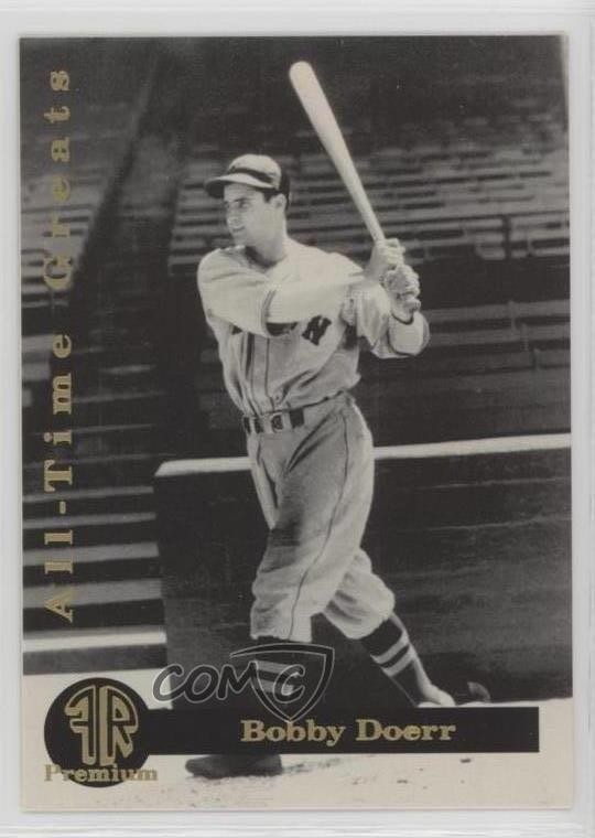 1993 Front Row Premium All-Time Greats Bobby Doerr Bobby Doerr #1 HOF 1b8