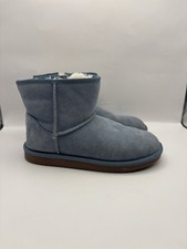 Ugg Classic Mini II Light Blue Boots Girls Size 4