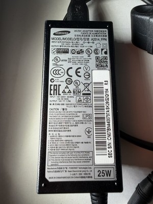 Samsung AC/DC Adapter Power Supply A2514_FPN 14V USED