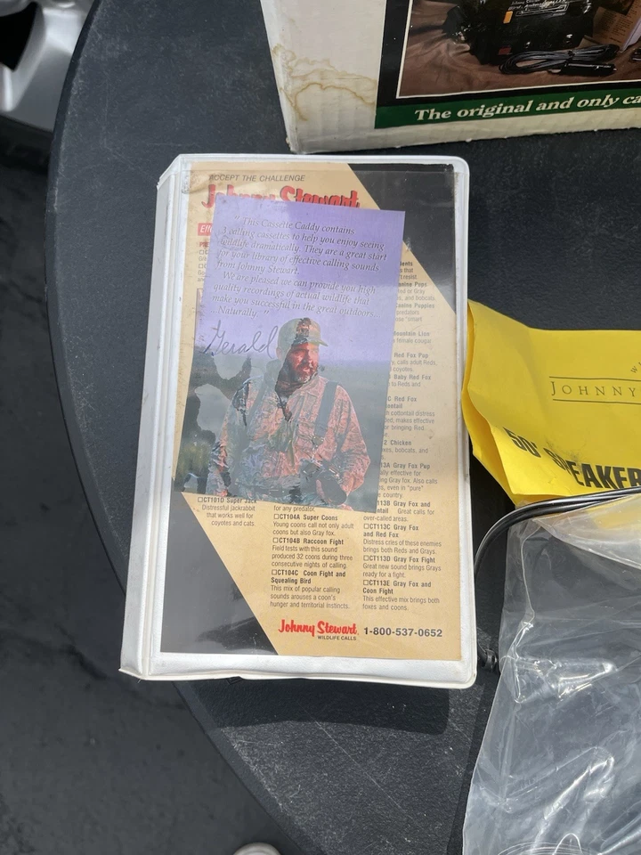 Paquete Johnny Stewart Bird & Animal Caller MS 512 sin probar Foto 3 de 4