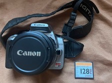 Canon EOS Digital Rebel XT DS126071 DSLR Camera, EF-S 18-55mm Lens, CF Card