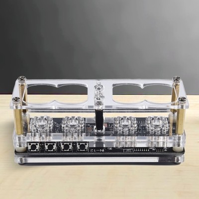 IN12 Nixie Tube Clock with Colorful Light and High Technology