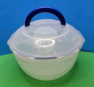 Lock & Lock Vegetable Salad To Go Bowl With Carrying Handle - 6.3 QT